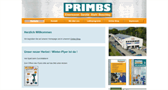Desktop Screenshot of primbs-eisen.de